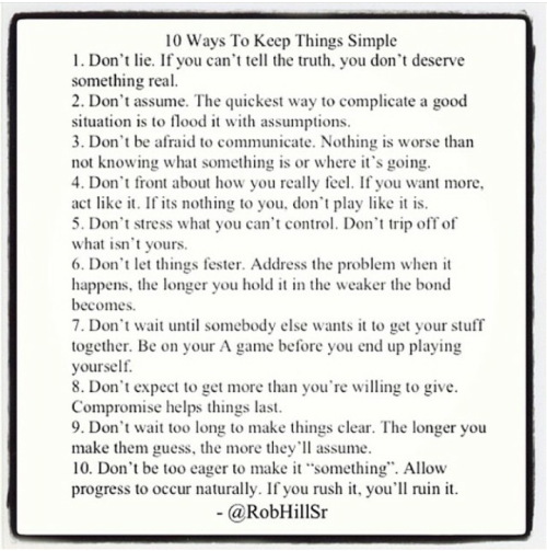 #1 and #3 tho so good. If you cant tell the truth you don’t deserve something real. Keep life simple