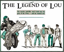   The Legend Of Lou - Illustration 1 By Ras (Aka Richard A. Schultz). These Are Illustrations