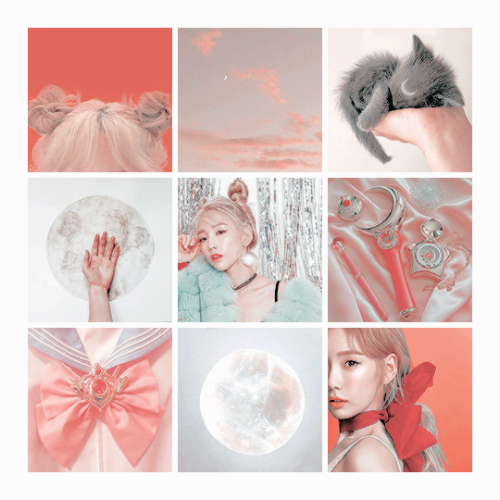 dearsantae:  Taeyeon x Sailor Moon AU for anon  “I am Sailor Moon, the champion of justic