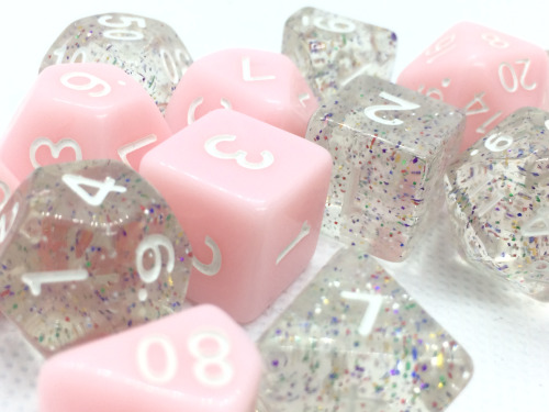 thedicepaladin:Help support the blog~! ☕Wiz Dice Sparkle Vomit, Cherry Blossom