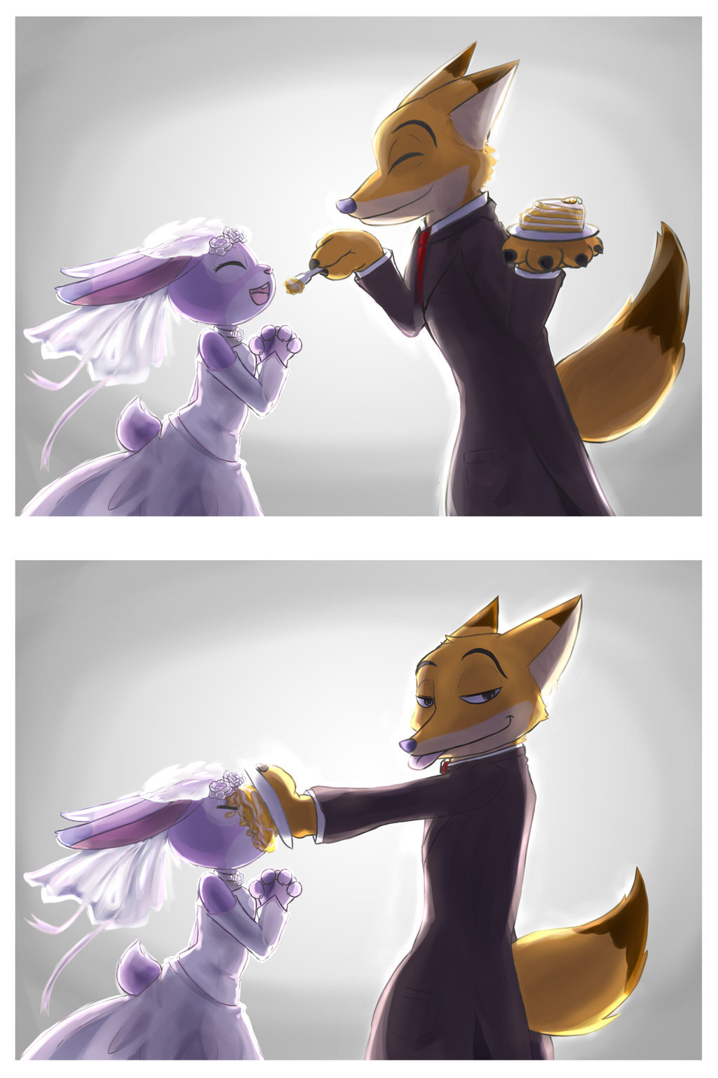 judyhopps-wilde:  Here’s your wedding cake, carrots by unknownlifeform    teehee