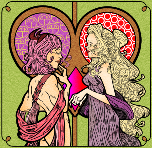 Naruto Femslash Week Day 1!!!!! I Picked Mythology And Then Did This….