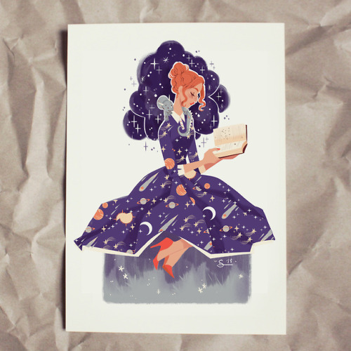 sibyllinesketchblog: sibyllinesketchblog:I just added some Ms Frizzle prints to my shop ! Very limit