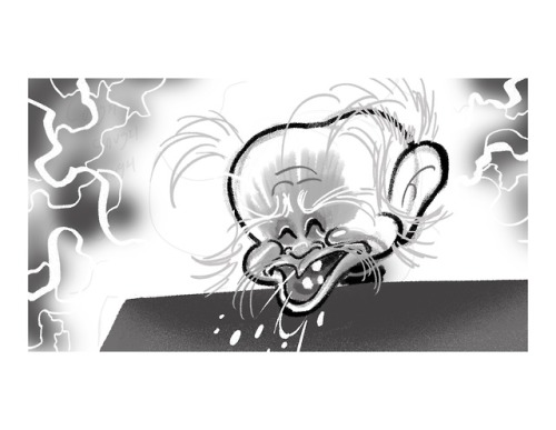 More Hotel Transylvania storyboard clean ups. These were over the astounding Bryan Andrews’ roughs, 
