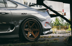 automotivated:  Toyota Supra ADV6 Track Spec by ADV1WHEELS on Flickr.