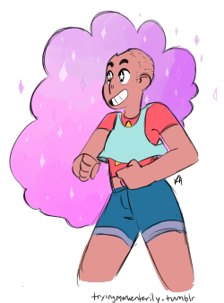 tryingmomentarily:  And another colorful stevonnie!! &lt;33 