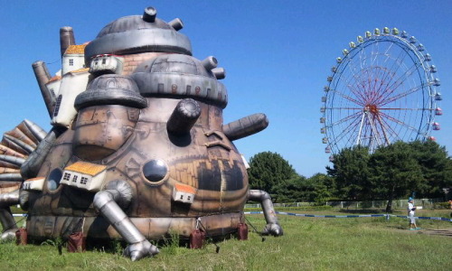 ca-tsuka:Studio Ghibli event during 2010 “Rock in Japan Festival”.Thank you for all your films, Haya