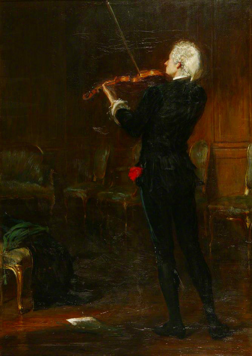 oldpaintings:Song without Words by John Pettie (Scottish, 1839–1893)