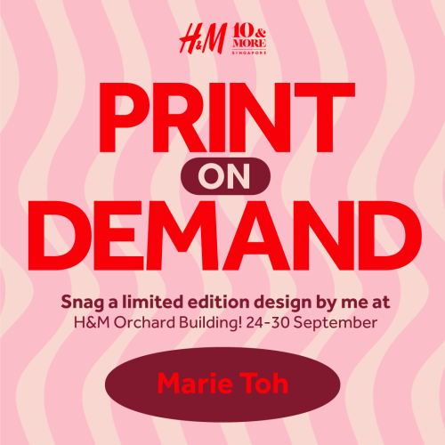 Did a series of illustrations for H&M print on demand shirts! For the month of Sept there will b