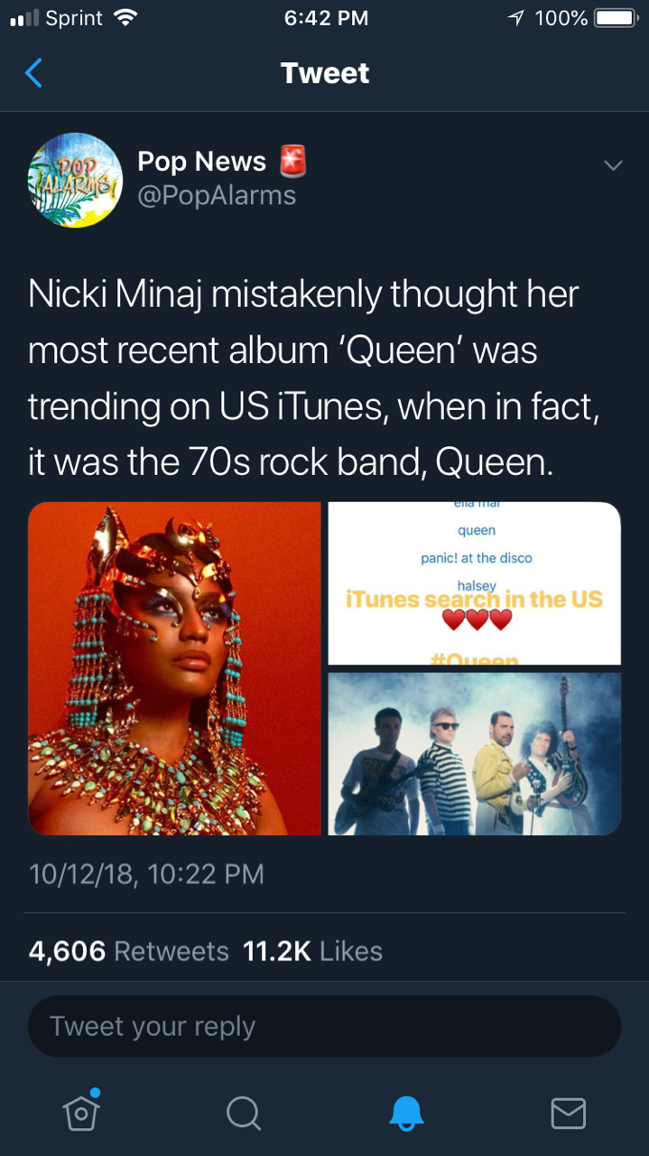 herdreadsrock:  jamaicanblackcastoroil:  thehandsomeonee:  blvckgeezus: sailingsoul90:   thatoneniggawiththedreads:  jamaicanblackcastoroil:  I’m deceased    HHAAAAAAAAAA   😂😂😂tragic     Yooo get off my Bitch Dick . 🙄🙄🙄Queen album