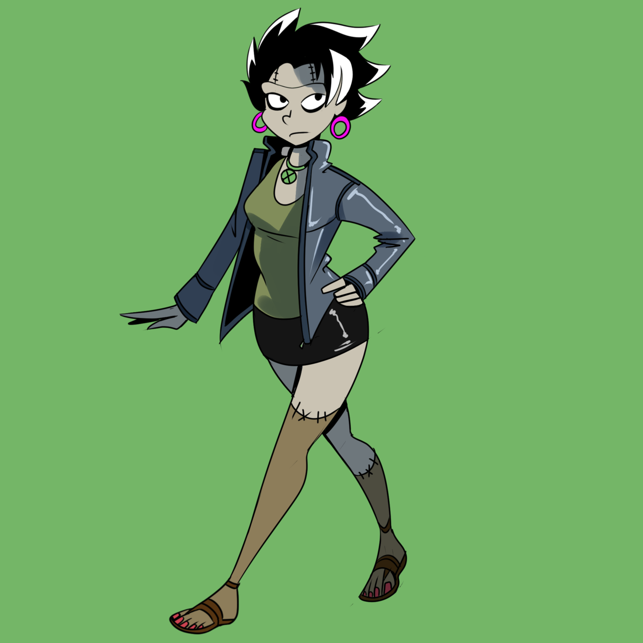 alvh-omega: Probably one of my last contributions to Spooktober. The Ghoul School