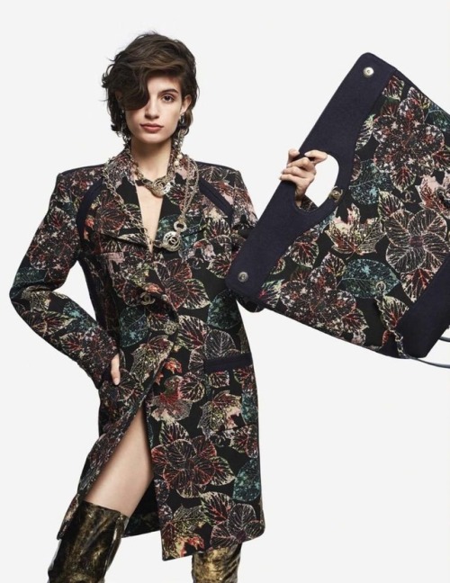 Publication: Vogue Spain Photographer: Elena OlayStylist: Leonor DelkaderModel: Nuria Rothschild    
