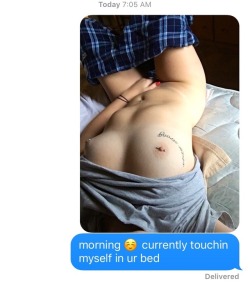 town-slut:  morning texts