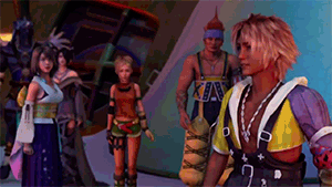 aegisol:Video game challenge: 7 video games [2/7]: Final Fantasy X  “That’s it? You’re gonna tell her you’re sorry? And then you just drag her to Zanarkand and make her fight Sin, huh? You’re all the same - let the summoner die so we can live