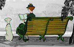 black-white-disney:  Dedicated to all the bookworms and bibliophiles. Never give