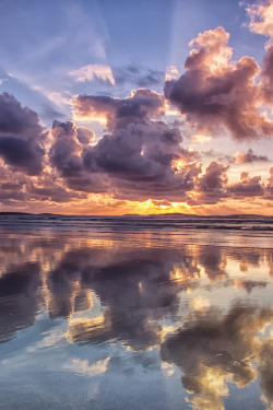 Diffuxe:  Sundxwn:  Sunset Falcarragh Co Donegal By Sarah Sayers  Following Back