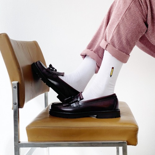 Athletic Corduroy Pants &amp; Pencil Socks by BrosbiFootwear support by @ghbass-blog