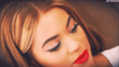 wocmakeup2:I just need my wing liner as sharp as Beyonce’s in this gif