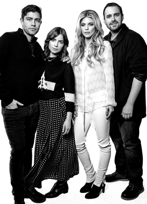 “Trash Fire” Cast Hollywood Reporter Sundance portrait