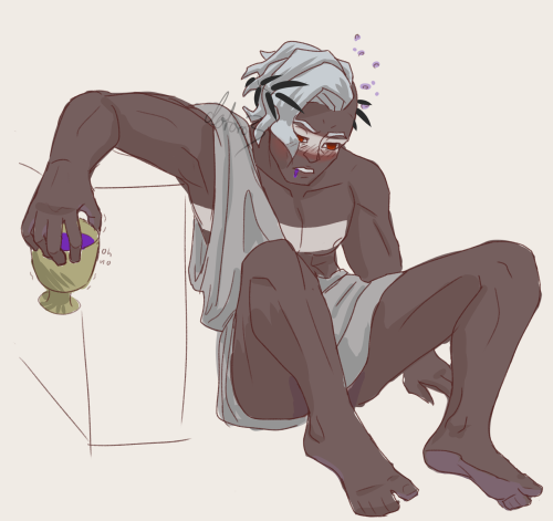 drunk ares? drunk ares (edited the colors a little, please reblog this version instead!)