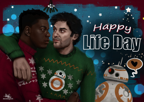  In the honor of LEGO Star Wars Holiday Special dropping tomorrow enjoy some festive finnpoe 