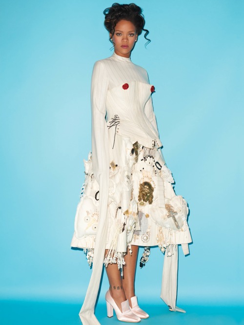 rihennalately:  Rihanna on the cover as a modern-day Marie Antoinette for the CR Fashion Book Fall/W