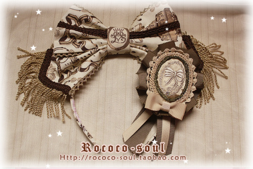 rococo-soul:Rococo-soul ★ new products★ .12/15-2013decoration medal