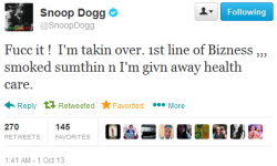 barkout:  Snoop Dogg For President