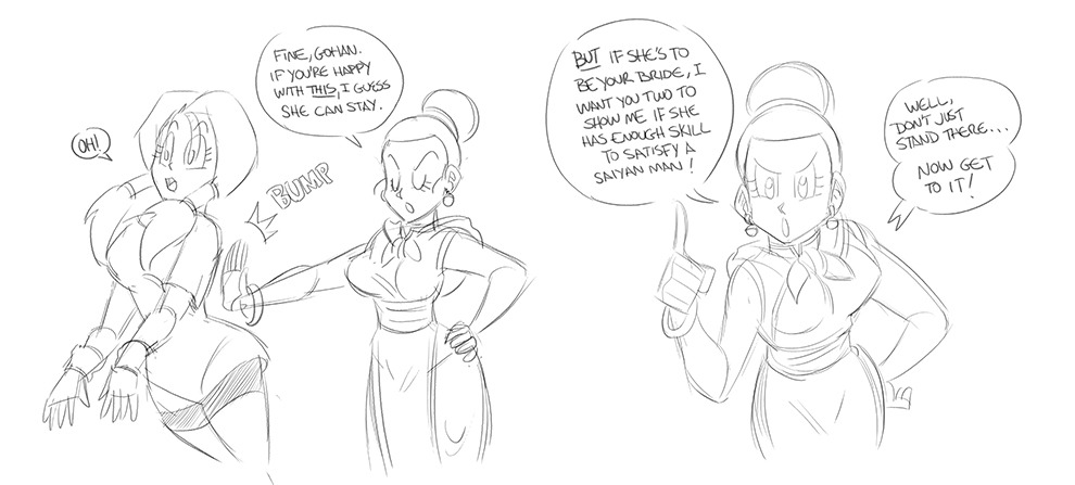 More quick doodles of this comic thing! This time based on the suggestions I’ve