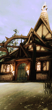 rubyhellneon:video game scenery: [3/∞] ↳ village of haven ◁ dragon age: origins