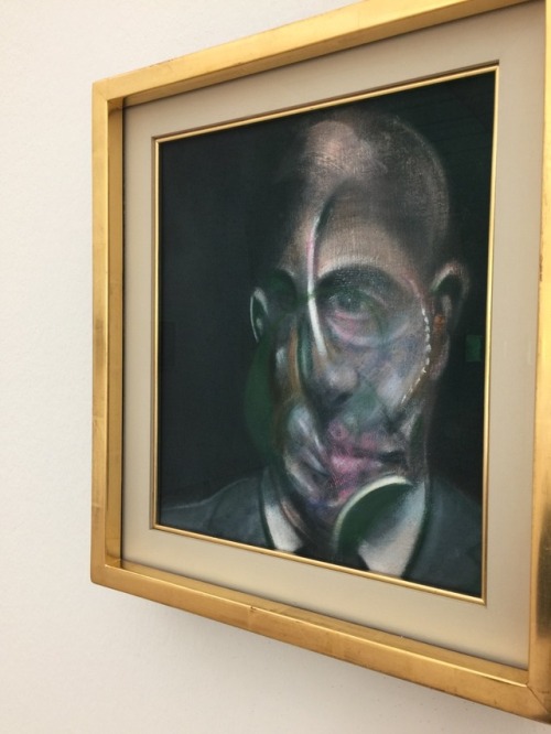 Francis Bacon. Portrait of Michel Leiris. 1976. Fondation Beyeler. Basel