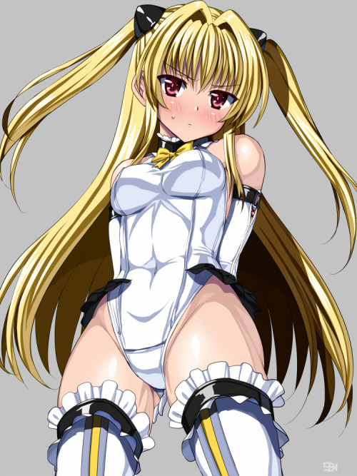 konjiki no yami and marie rose (dead or alive and to love-ru) drawn by sen (sansui) - Danbooru