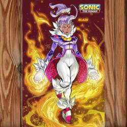 marcusthevisual:  Blaze from my concept “Sonic