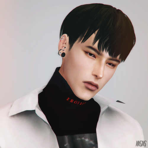 bedisfull:  mmsims:   S4CC // MMSIMS am Hair 07 Night night  ‘남성적'에 체크하면 여심에게도 헤어가 떠요.근데 남심에 맞춰진 안착이