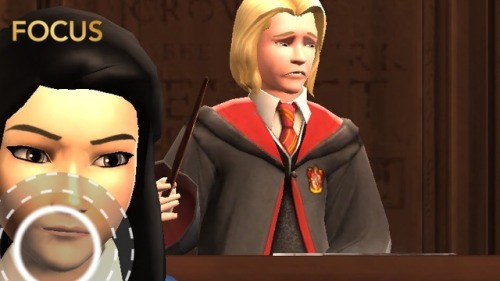 Ok I’m sorry but this Gryffindor’s reaction at failing to cast wingardium leviosa is killing me