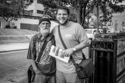 An incredible update from my wife:
Had an emotional encounter this evening as we ran into one of Justin’s past strangers at Market Square in Knoxville. For those of you who remember Terry’s story, we met him selling the Amplifier (Knoxville’s...