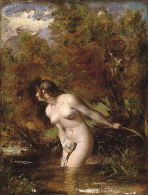 Porn The Bather, William Etty, 1846 photos