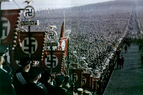 Restored image of Nazi Germany&rsquo;s Third Reich.