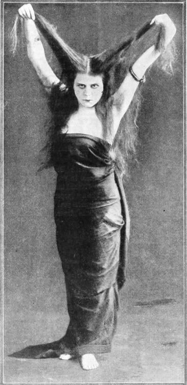 Theda Bara from “Sin”, directed by Herbert Brenon, 1915.