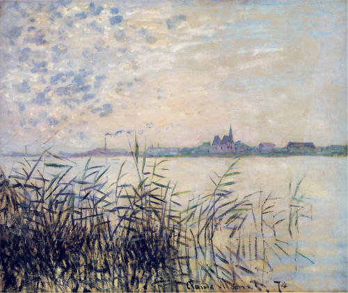 hirundinem:  Claude Monet | The Seine near Argenteuil, 1874. 