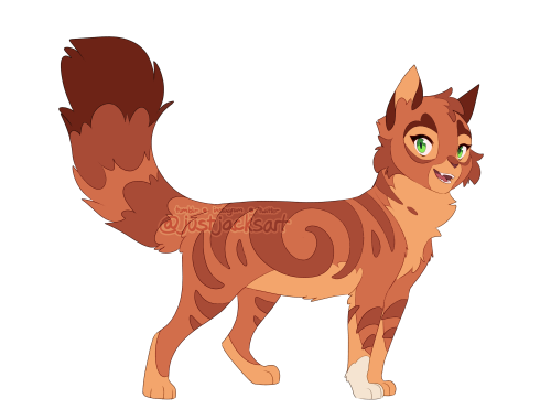 I started the New Prophecy! Here’s some of the cats I’ve drawn so far. (Squirrelflight, Leafpool, Mo