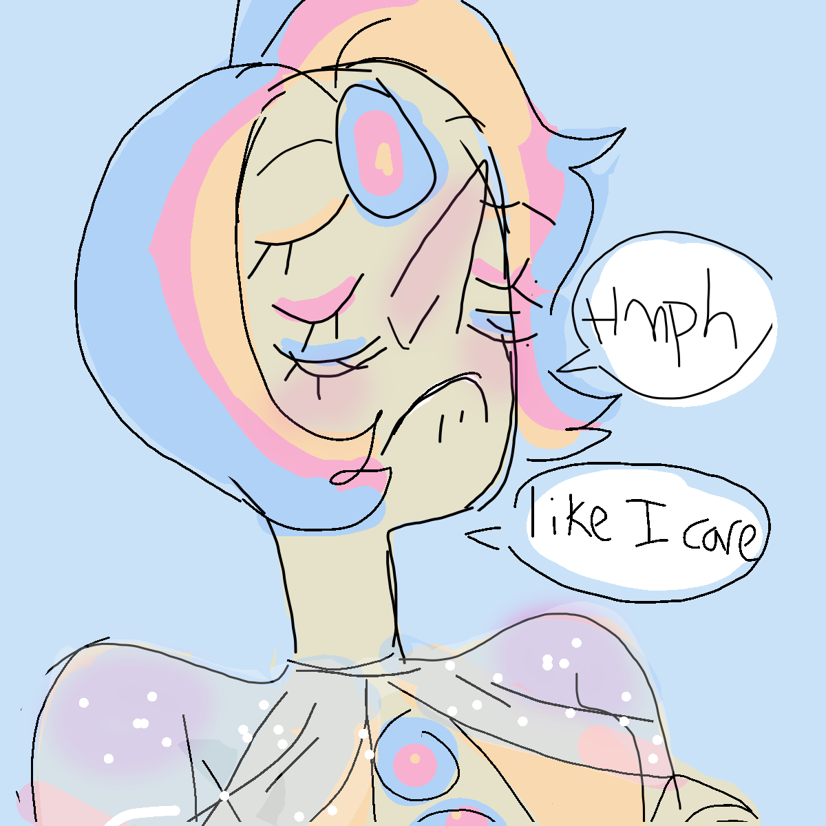 frogopera:  she’s beauty, she’s grace, she’s as glittery as space. a fusion