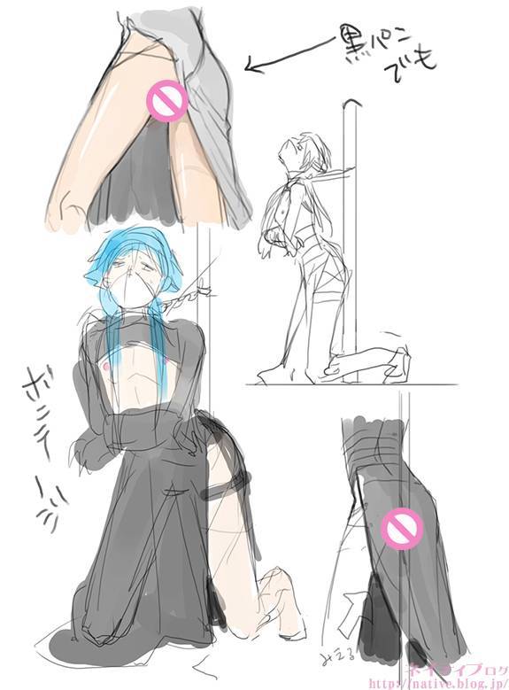 emptydollzuki:  I’m loosing my shit, look at these eroba prototype sketches. This
