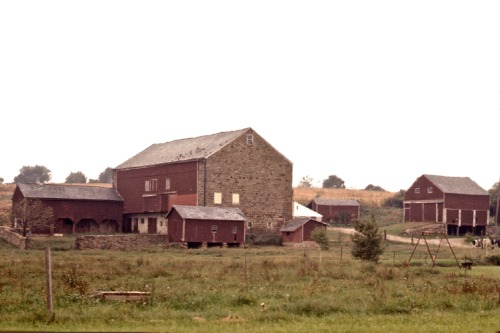 Farmstead Near Gettysburg, Pennsylvania, 1972.