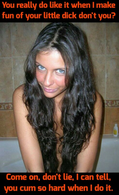 small-penis-hangout: I can’t deny it baby, I absolutely ❤❤LOVE❤❤ it. I can’t get enough.