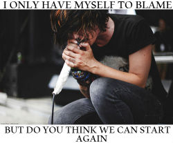 nxkdeep:  stomach tied in knots // sleeping with sirens 
