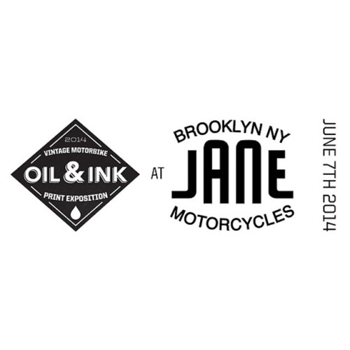 Remember, ill be out at @janemotorcycles for the @oilandinkexpo tomorrow night. Come by and say hi and buy some art. // 161 Grand St. Brooklyn, NY 11249