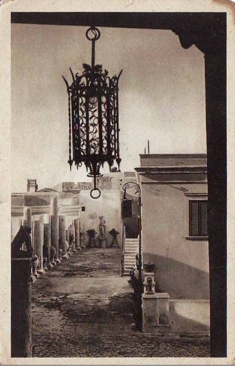 sibyllalibica: The Saraya in the 30s. The courtyard and the Museum. Tripoli. Colonial Libya. The Sar