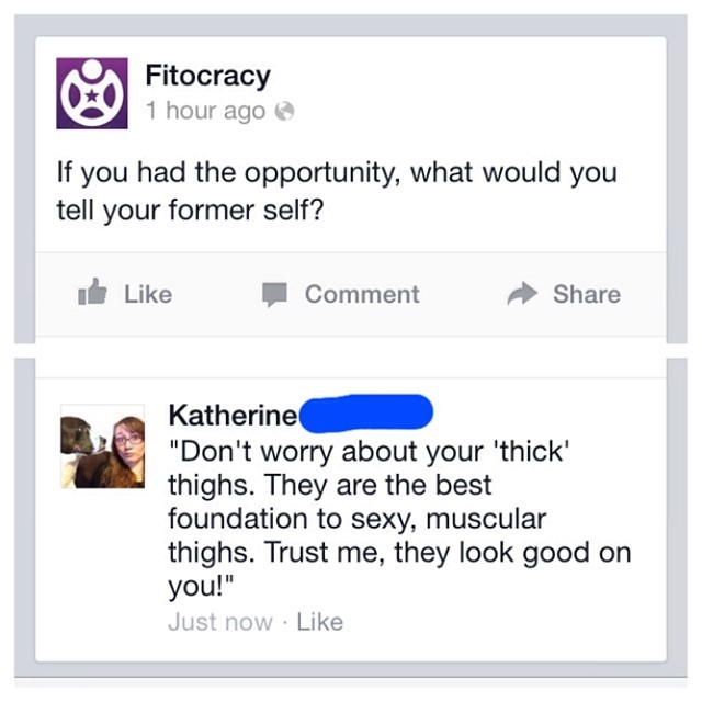 fitocracy:  rhinestones-and-rainbows:  Sometimes I answer the #Fitocracy question