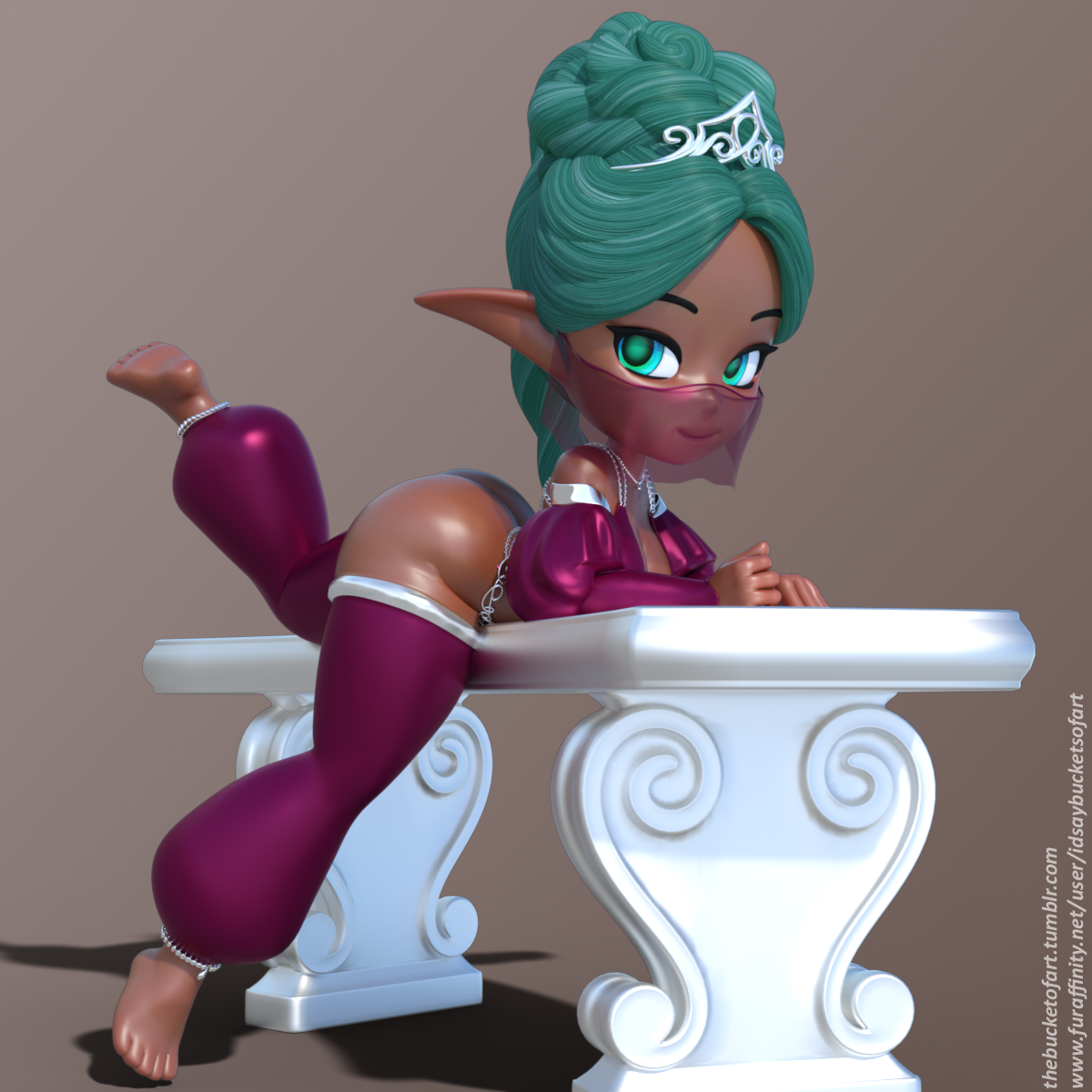 thebucketofart:  Cookie models. Cookie is an amazing model in the DAZ store and it